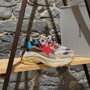 Balenciaga Triple S Multicolor Chunky Sneakers